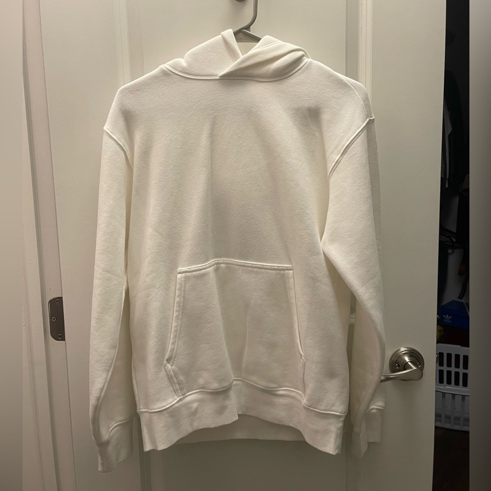 Aritzia TNA white hoodie